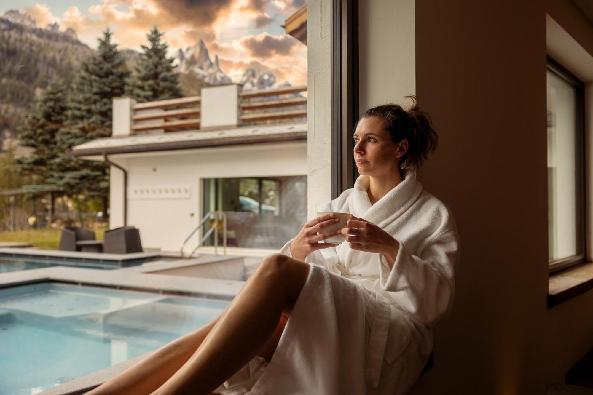 Hotel Terme Antico Bagno Pozza di Fassa Zewnętrze zdjęcie